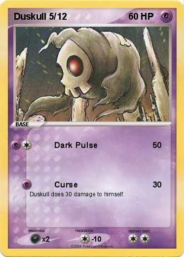 Pokemon Duskull 5/12