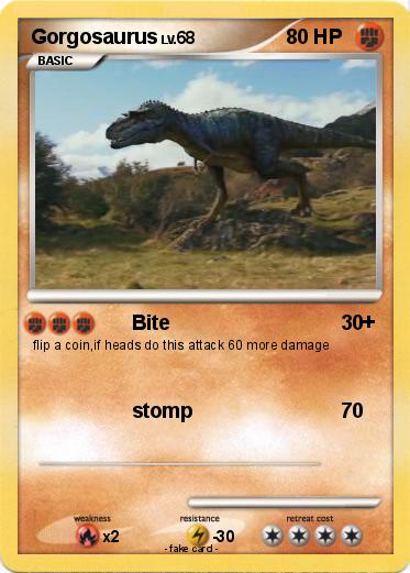 Pokemon Gorgosaurus