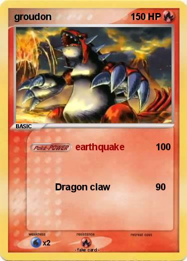 Pokemon groudon