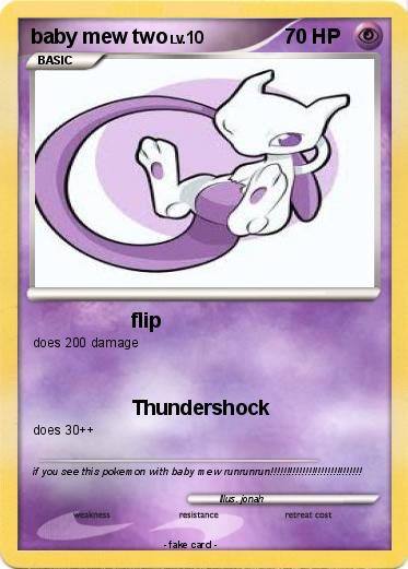 Pokemon baby mew two