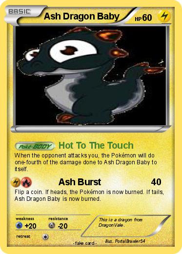 Pokemon Ash Dragon Baby