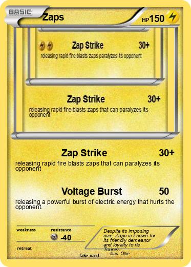Pokemon Zaps
