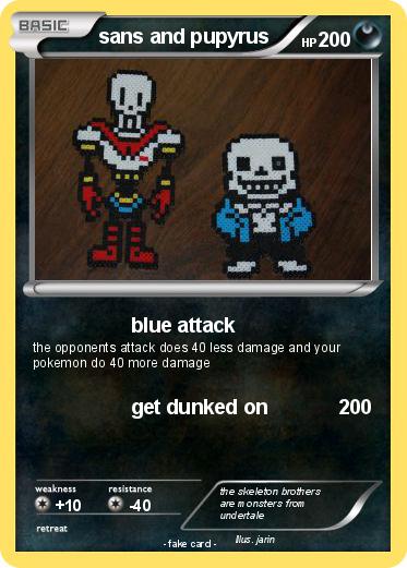 Pokemon sans and pupyrus