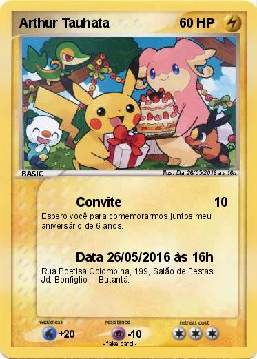 Pokemon Arthur Tauhata