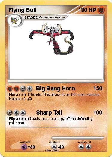 Pokemon Flying Bull