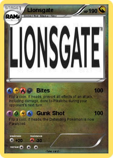 Pokemon Lionsgate