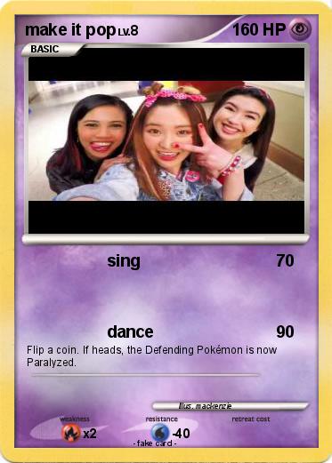 Pokemon make it pop