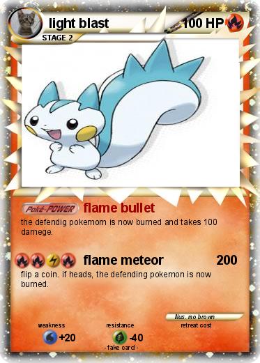 Pokemon light blast
