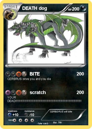Pokemon DEATH dog