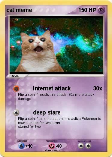 Pokemon cat meme