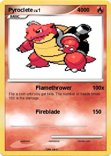 Pokemon Pyroclete