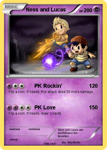 Pokemon Ness and Lucas