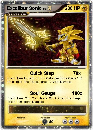 Pokemon Excalibur Sonic
