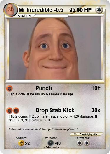 Pokemon Mr Incredible -0.5    95.0