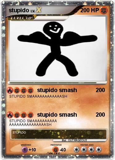 Pokemon stupido