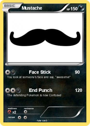 Pokemon Mustache