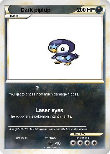 Pokemon Dark piplup