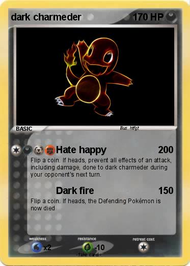 Pokemon dark charmeder