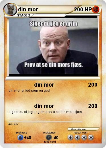 Pokemon din mor