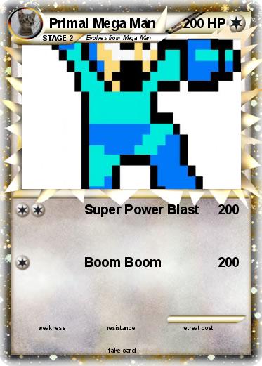Pokemon Primal Mega Man