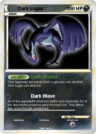 Pokemon Dark Lugia