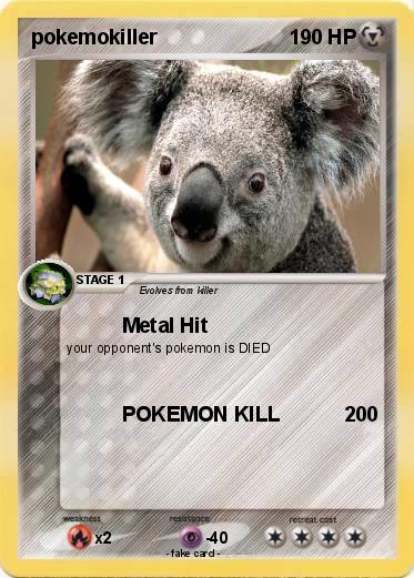 Pokemon pokemokiller