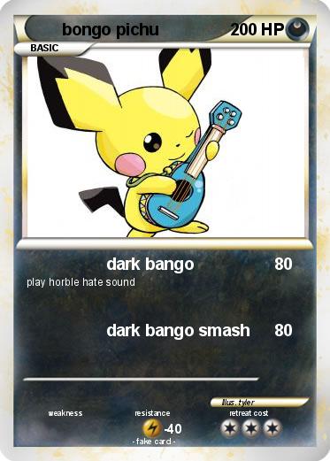 Pokemon bongo pichu