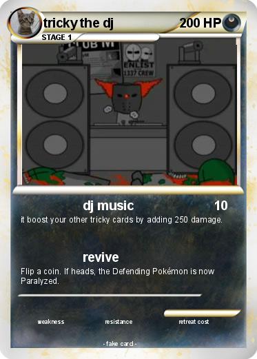 Pokemon tricky the dj