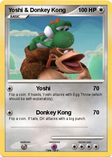 Pokemon Yoshi & Donkey Kong