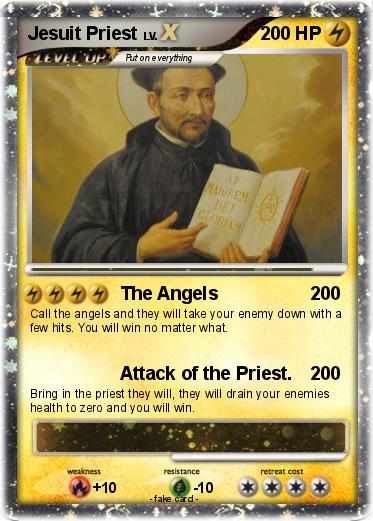 Pokemon Jesuit Priest