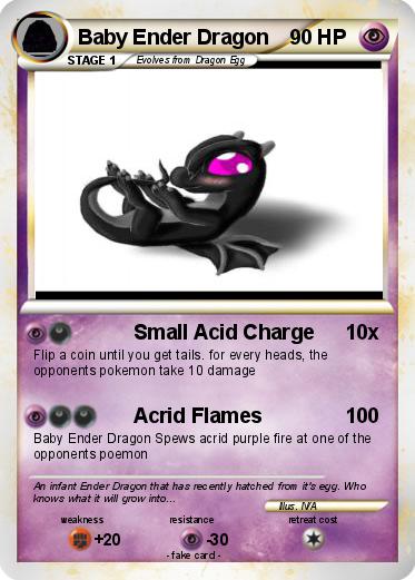 Pokemon Baby Ender Dragon