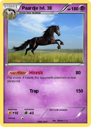 Pokemon Paardje lvl. 38