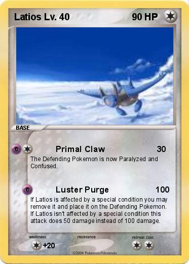 Pokemon Latios Lv. 40