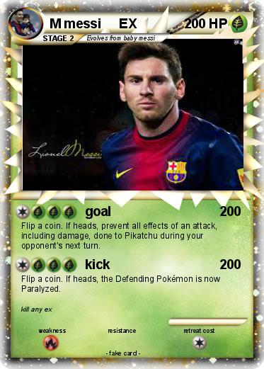 Pokemon M messi     EX