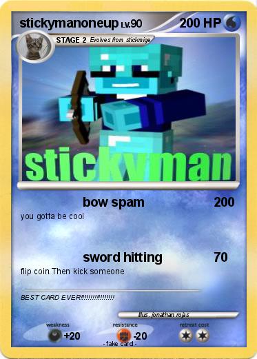 Pokemon stickymanoneup