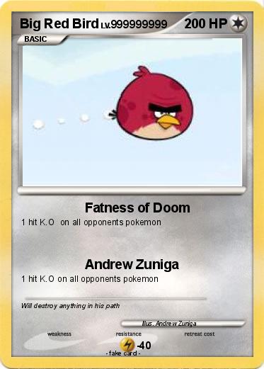 Pokemon Big Red Bird