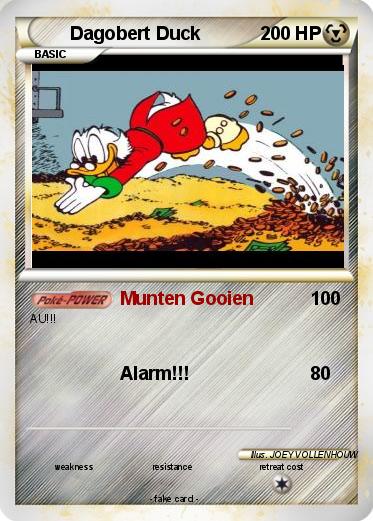Pokemon Dagobert Duck