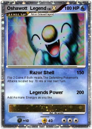 Pokemon Oshawott  Legend