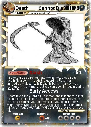 Pokemon Death        Cannot Die !!!!!!!!!!!!