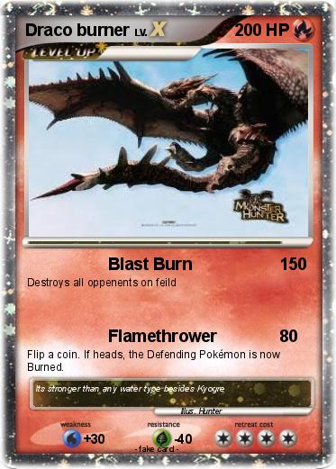 Pokemon Draco burner