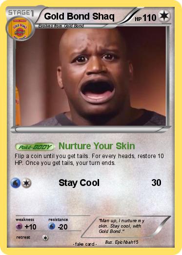 Pokemon Gold Bond Shaq