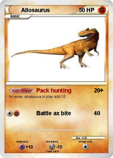 Pokemon Allosaurus