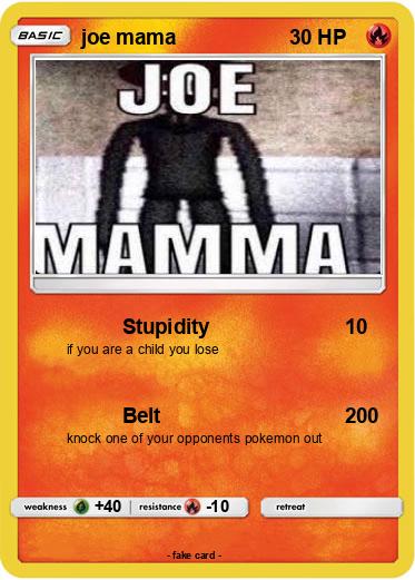 Pokemon joe mama
