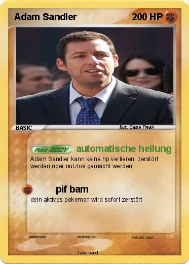 Pokemon Adam Sandler