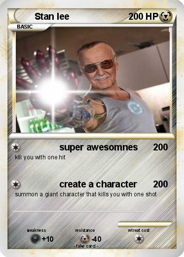 Pokemon Stan lee