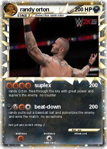 Pokemon randy orton