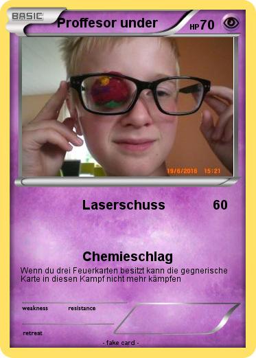 Pokemon Proffesor under