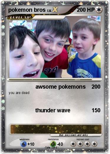 Pokemon pokemon bros