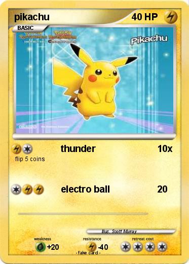 Pokemon pikachu