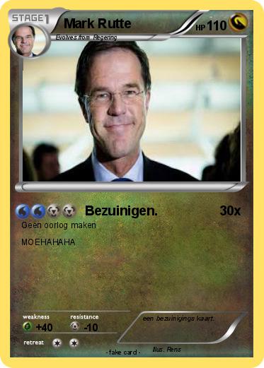 Pokemon Mark Rutte
